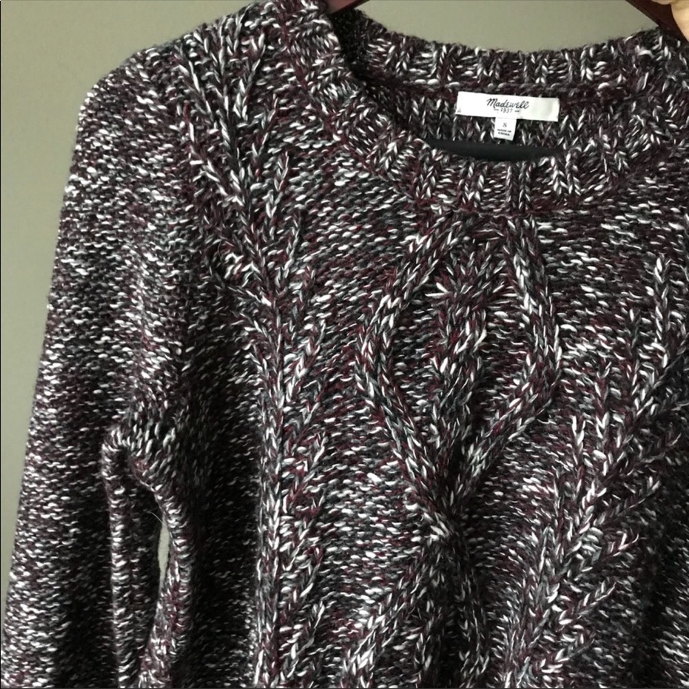 Madewell Firelight Cable Knit Pullover Sweater - image 8